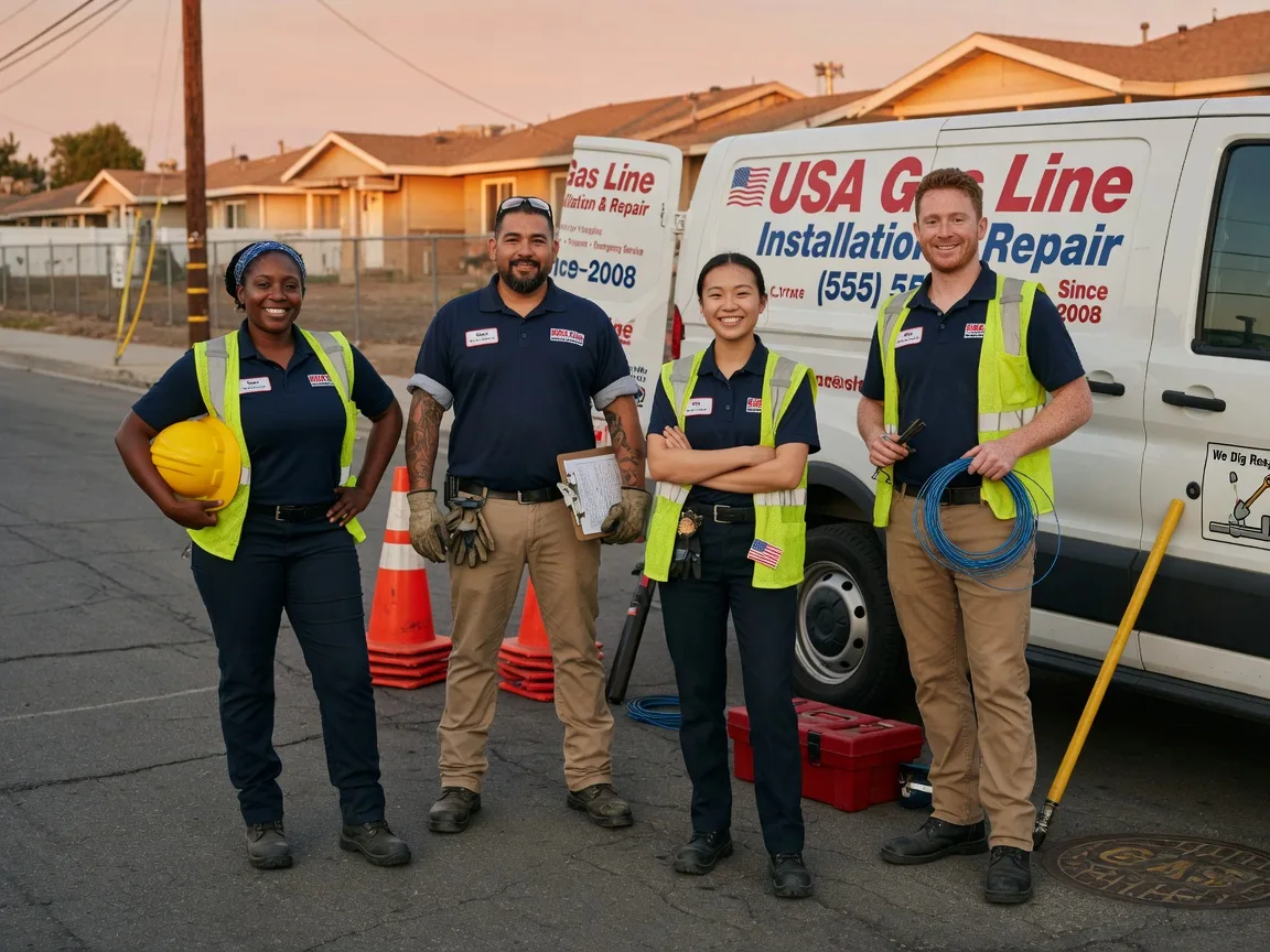 Gas Line Installation company in Flomot, TX